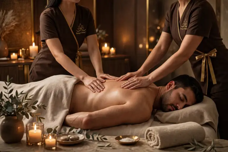 Four Hands Body Treatment at Relaxing & Healing Spa, JLT Dubai