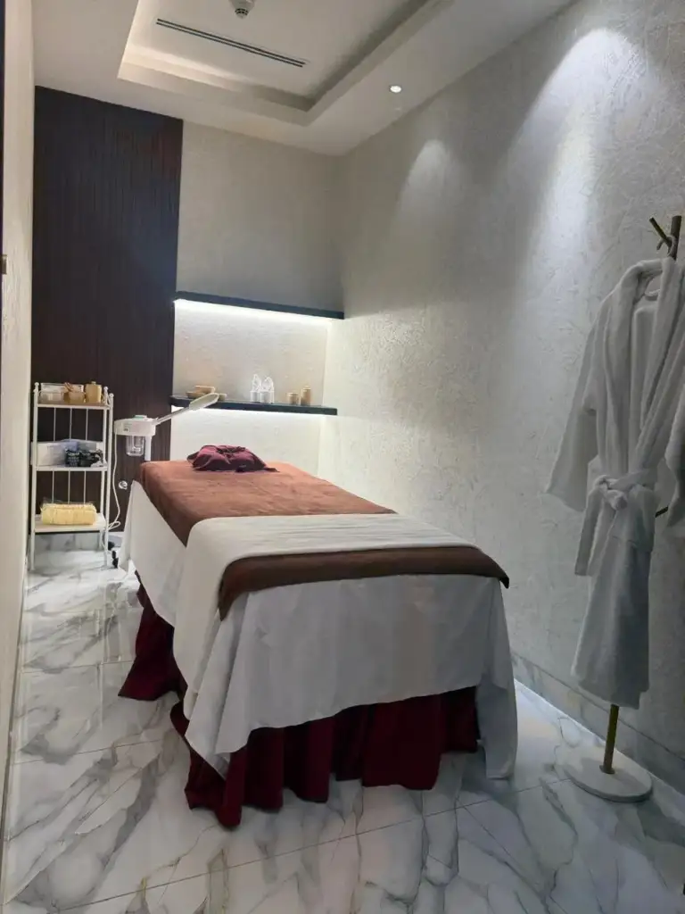 Treatment room at Relaxing & Healing Spa, JLT Dubai